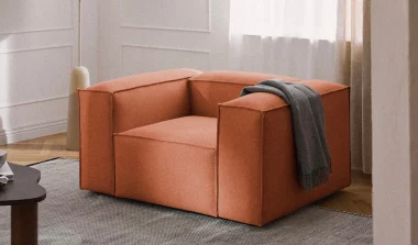 acheter fauteuil terracotta