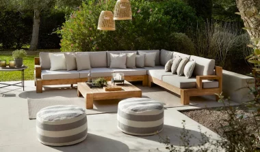 acheter salon jardin angle