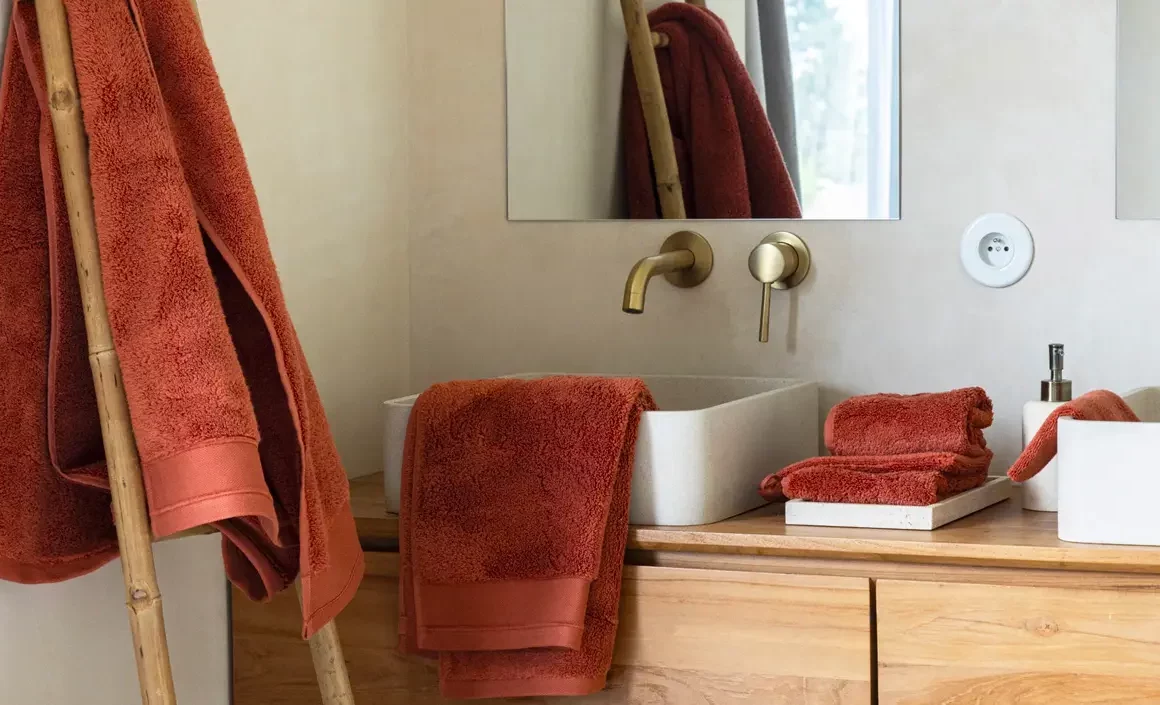 grande serviette bain