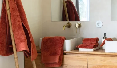 grande serviette bain