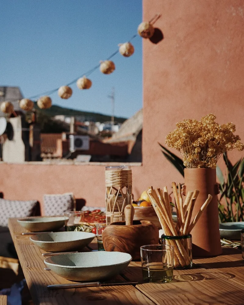 10 deco table terrasse boheme terracotta