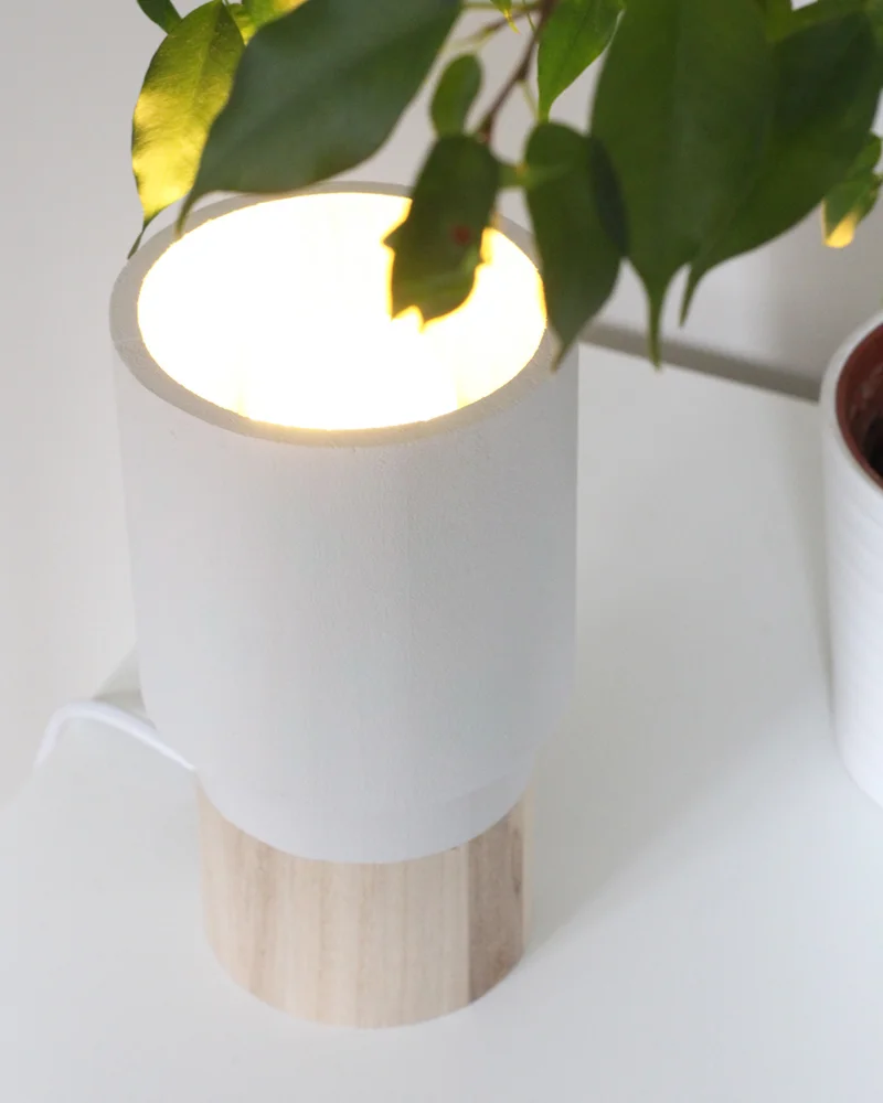 lampe bois diy