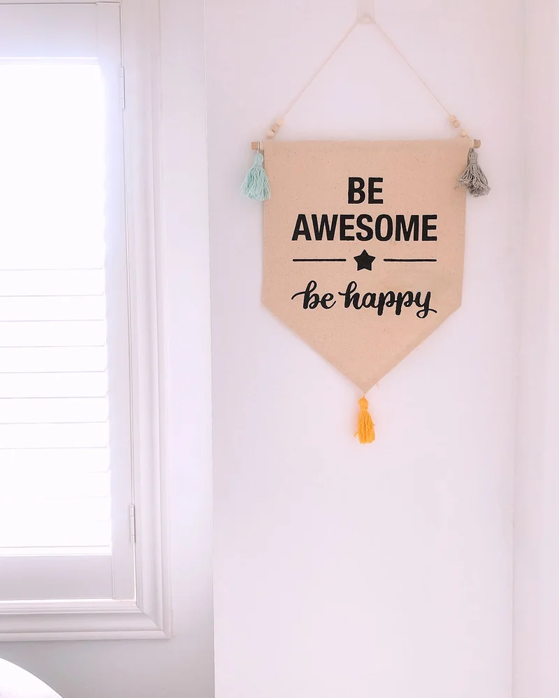 banniere pompons diy