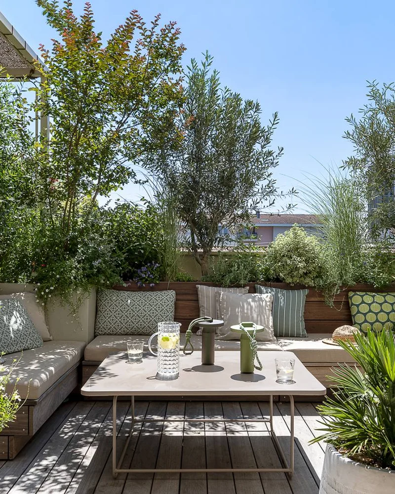 12 deco terrasse nature moderne beige