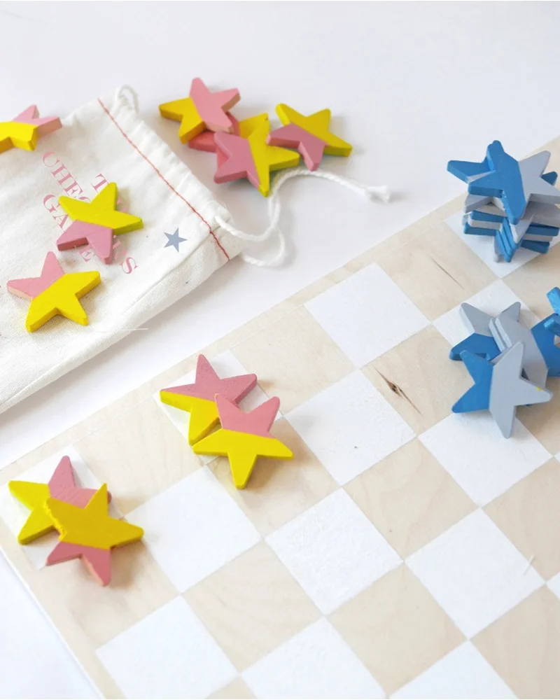jeu dames diy enfant bois