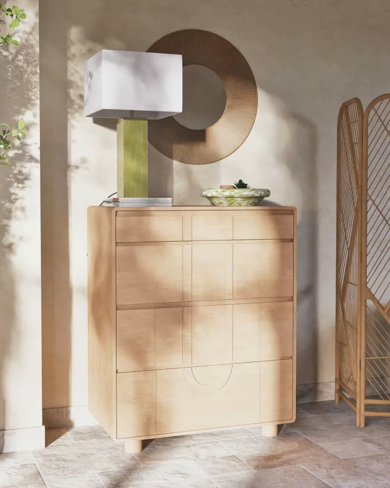 Commode en bois sculptée Maisons du Monde