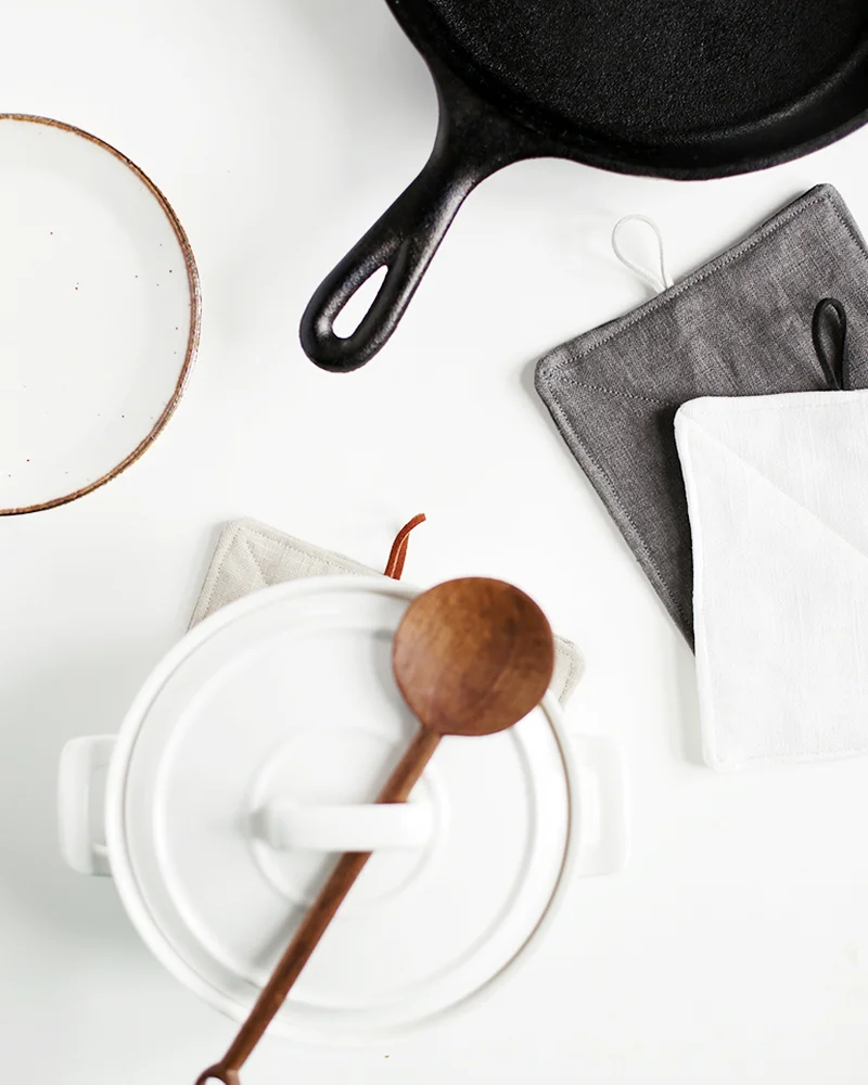 dessous de plat lin diy