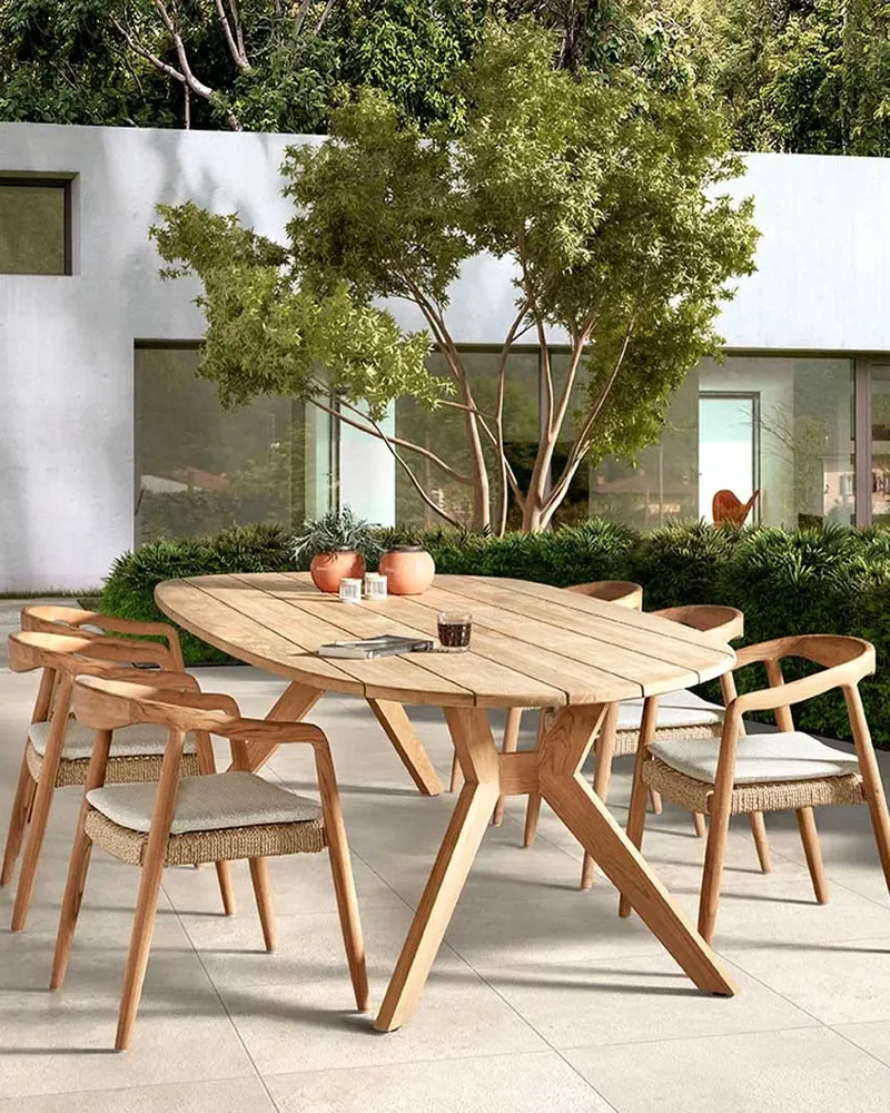 deco terrasse moderne salon jardin bois