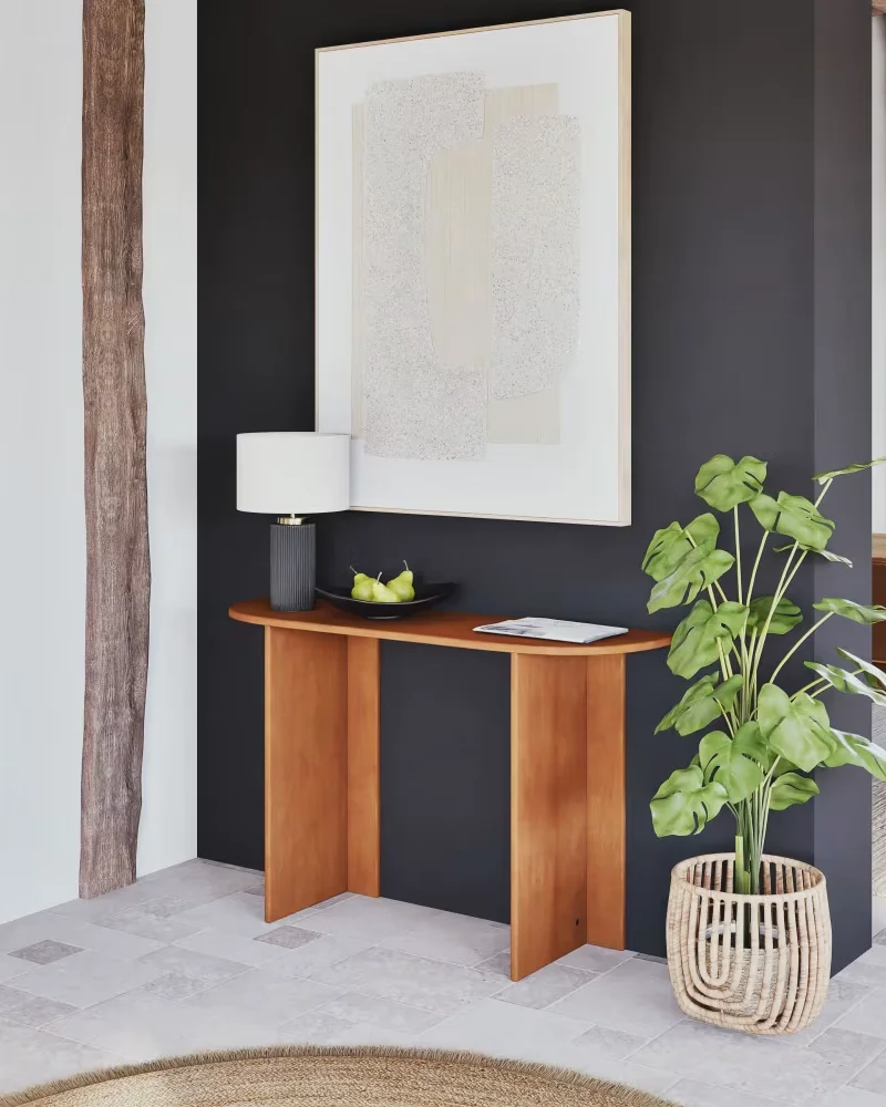 Console style vintage en bois Maisons du Monde