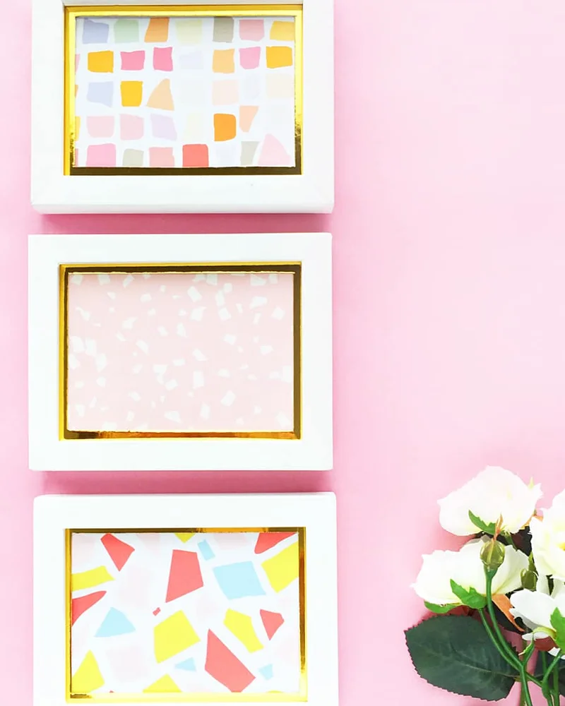deco murale terrazzo diy