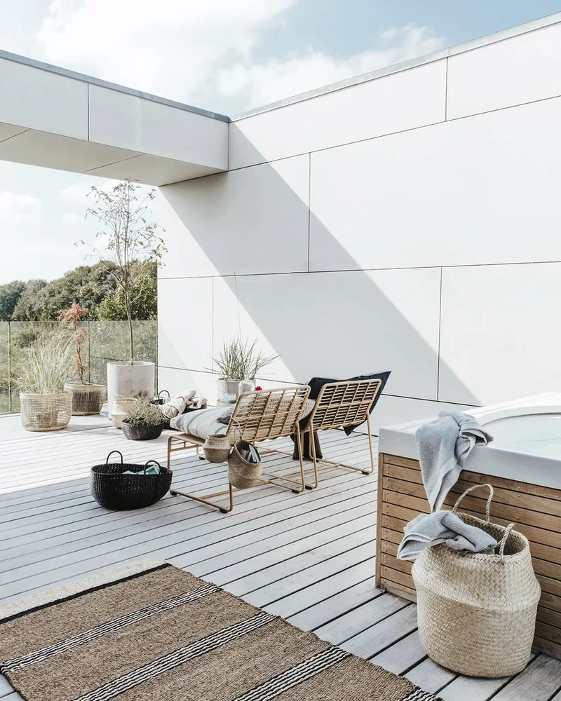 16 deco terrasse nature minimaliste