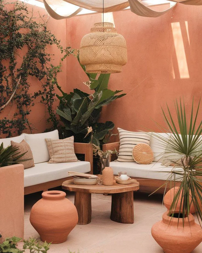 17 deco terrasse terracotta bois