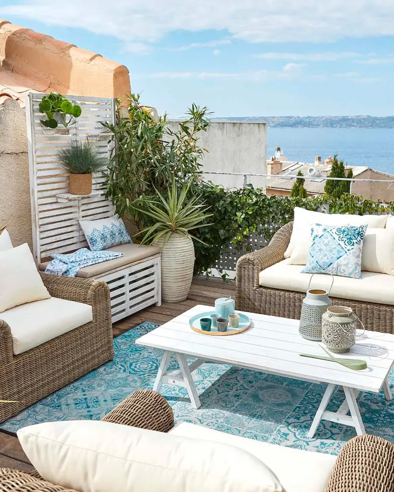 deco terrasse ete bord de mer