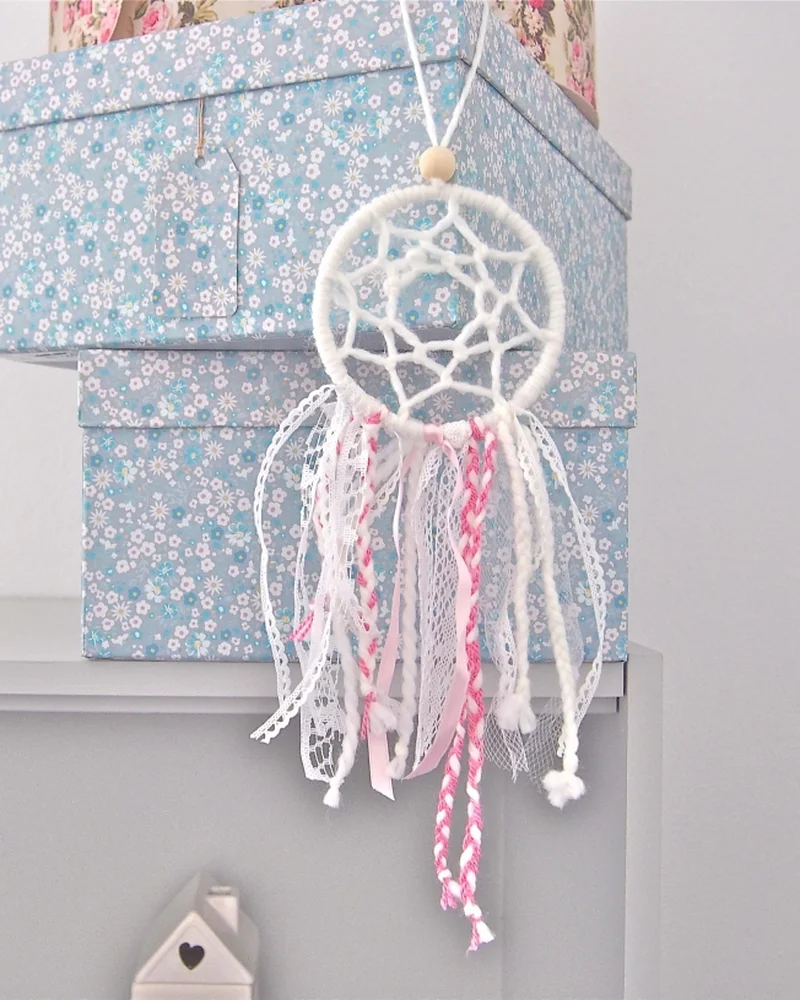 attrape reve diy laine