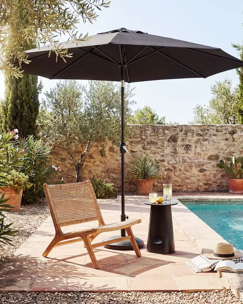 Fauteuil de jardin tressé Maisons du Monde