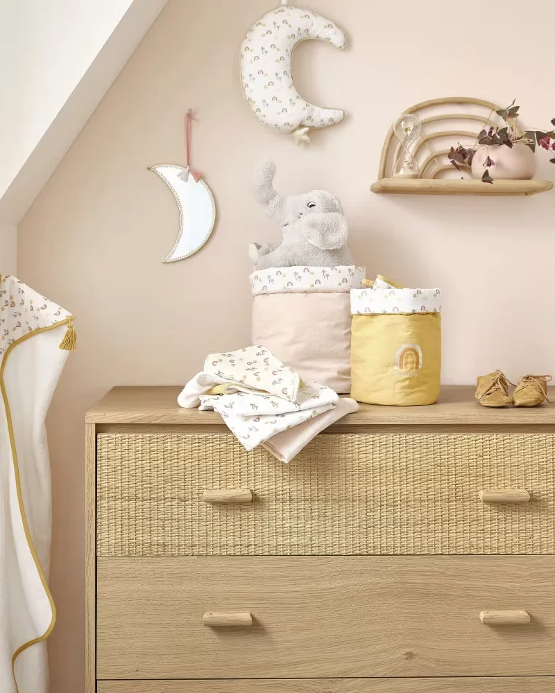 Petite étagère murale en rotin Maisons du Monde