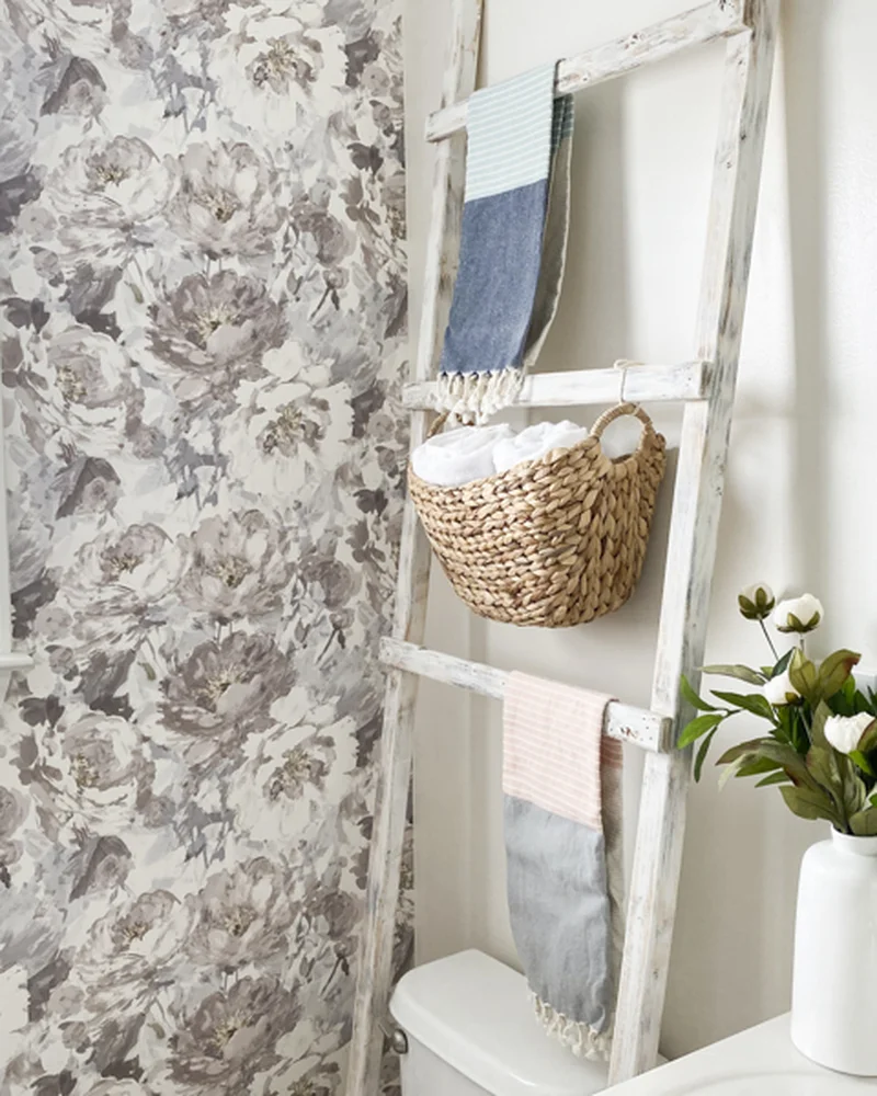 porte serviette bois recup diy