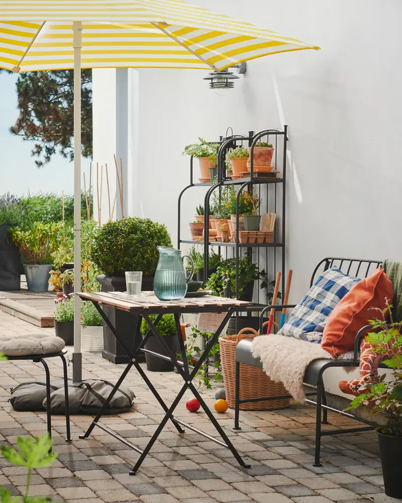 deco terrasse cosy cocooning campagne