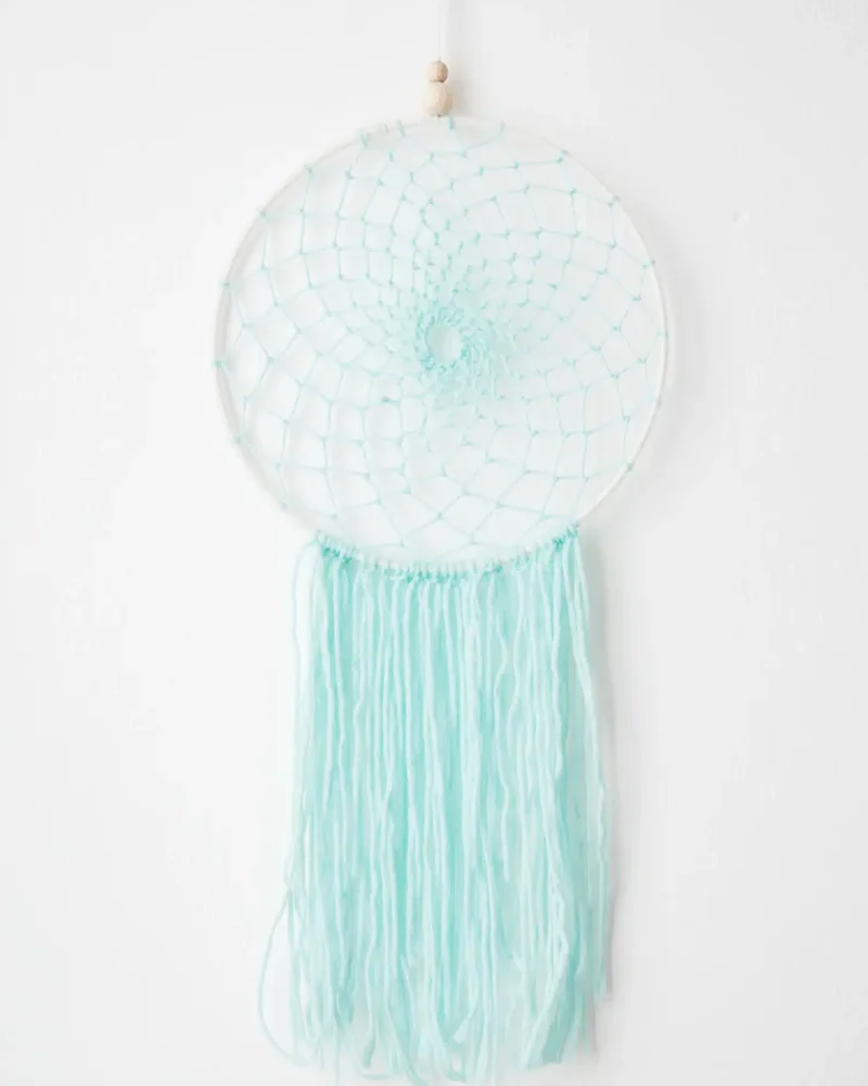 attrape reve diy laine coloree