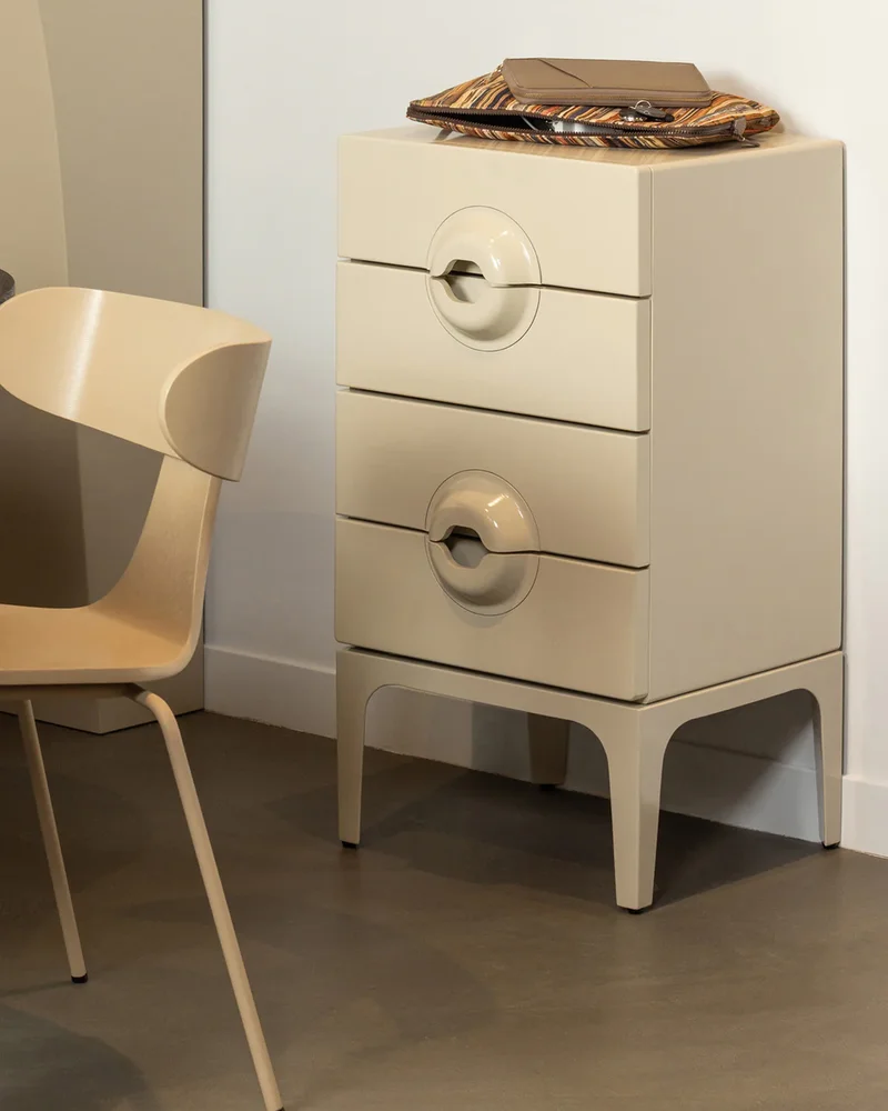 Commode vintage blanche Westwing