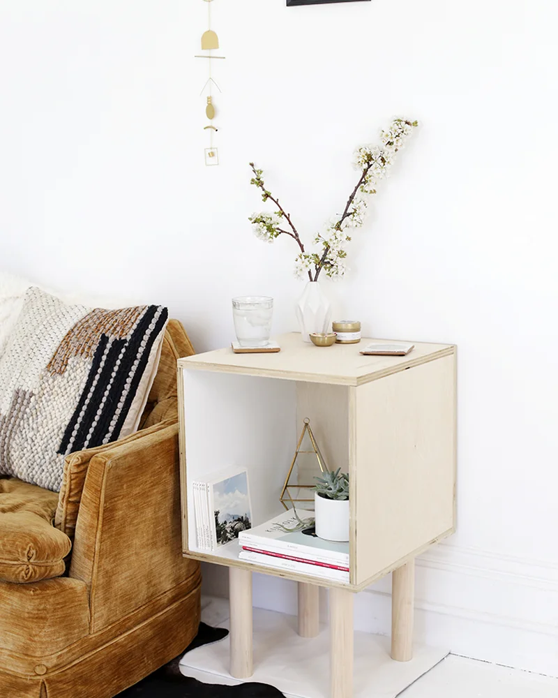 table appoint bois diy