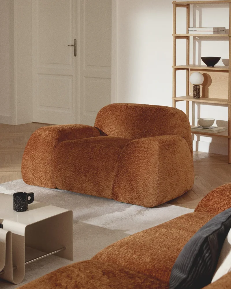 Grand fauteuil terracotta Westwing