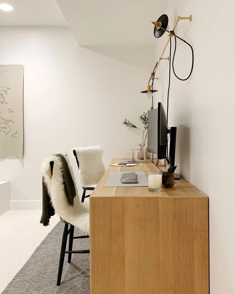 lampe bureau murale diy