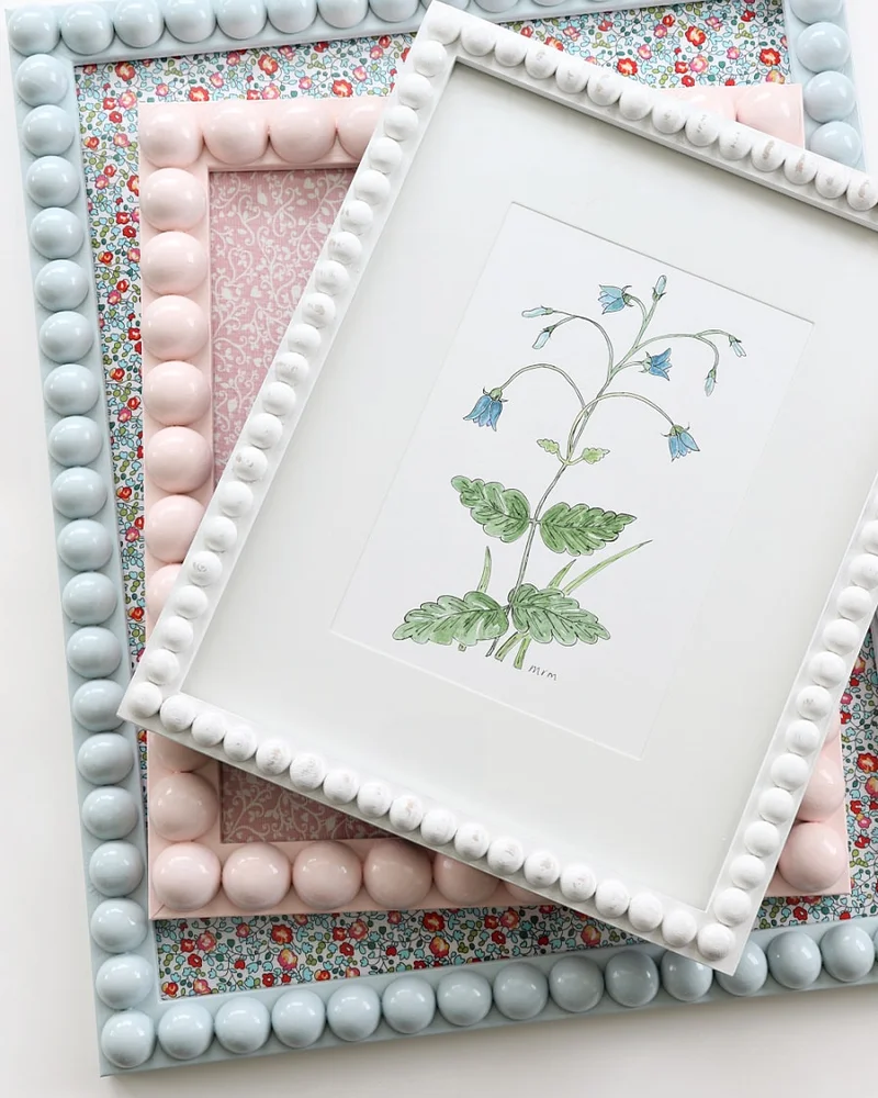 cadre diy perles