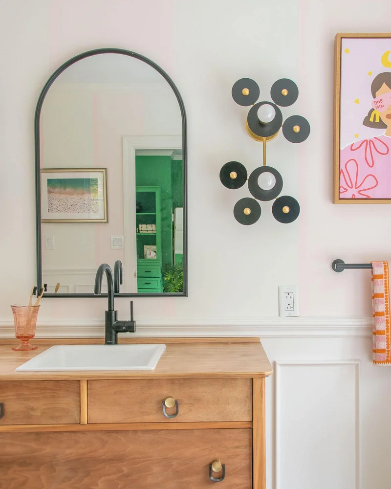 meuble vasque diy salle de bain commode