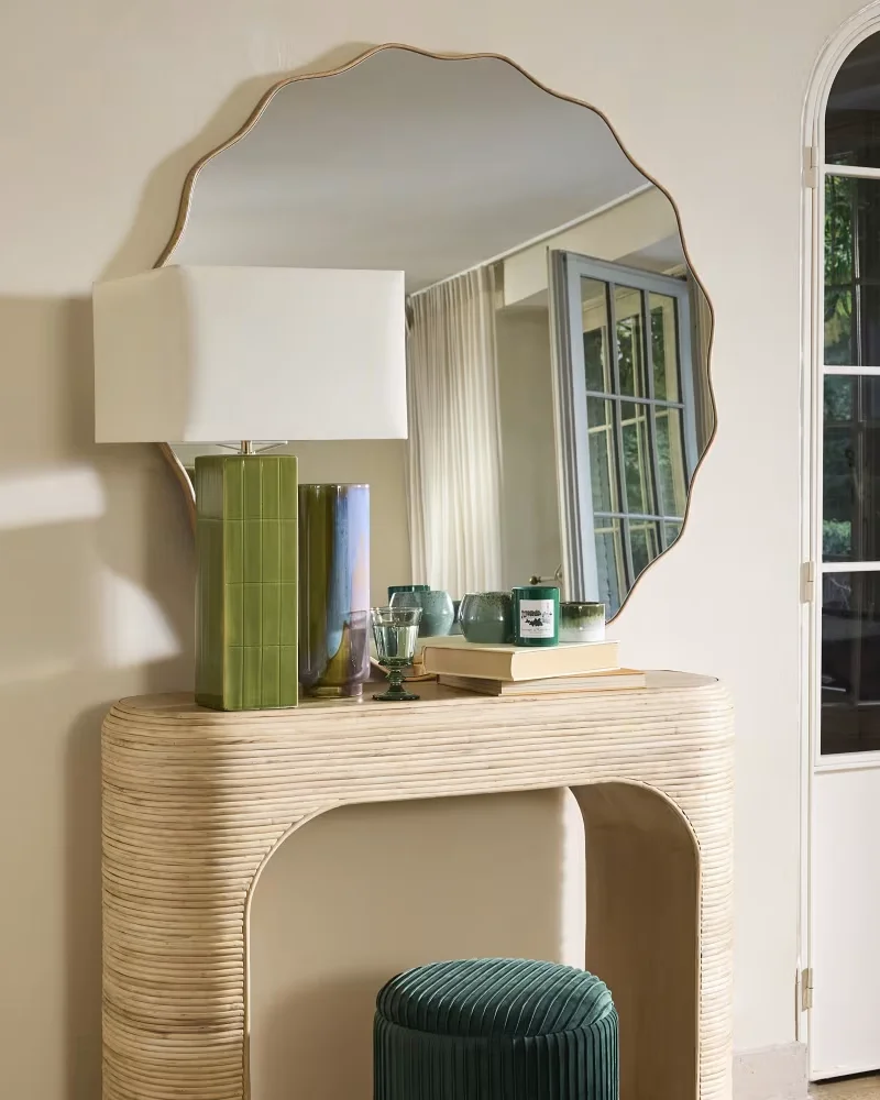 Console arche en bois de manguier Maisons du Monde