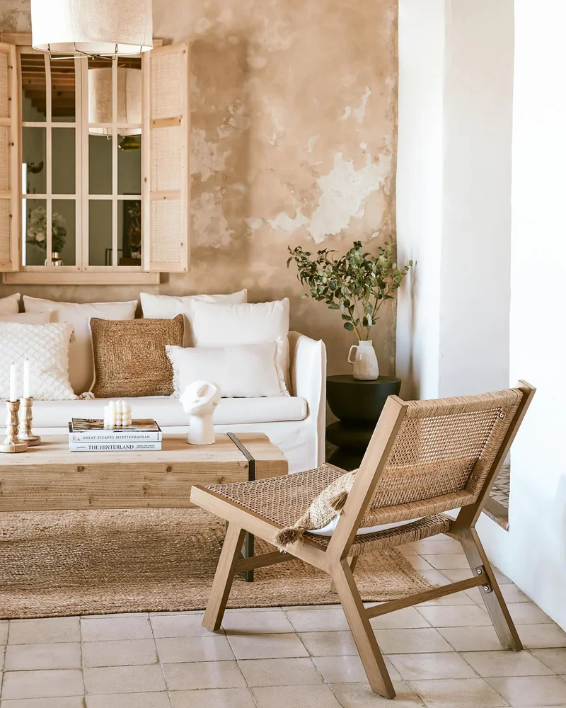 Fauteuil de jardin style cannage Westwing