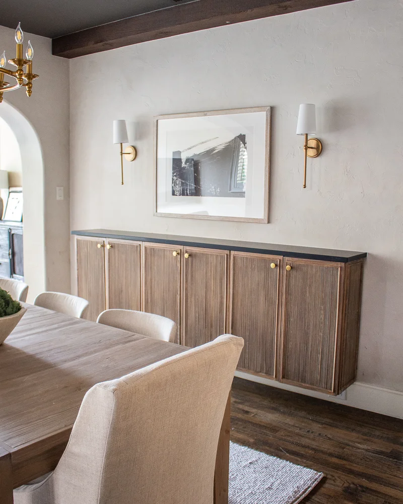 buffet suspendu diy ikea hack