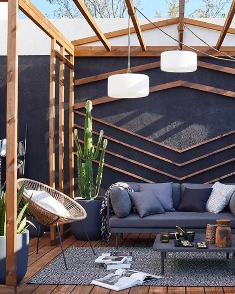deco terrasse cosy cocooning moderne