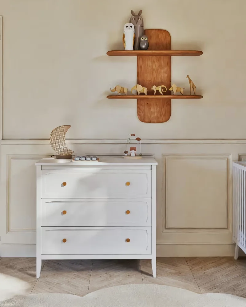 Étagère murale moderne en bois Maisons du Monde