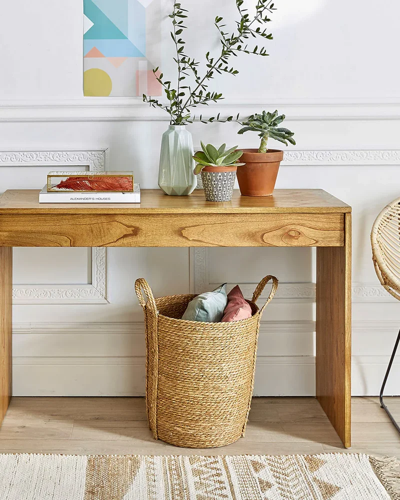 Console minimaliste en bois Berah Getah