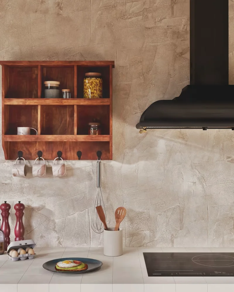 Étagère murale campagne en bois Maisons du Monde