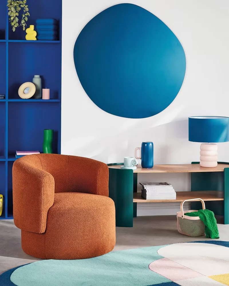 Petit fauteuil terracotta Maisons du Monde