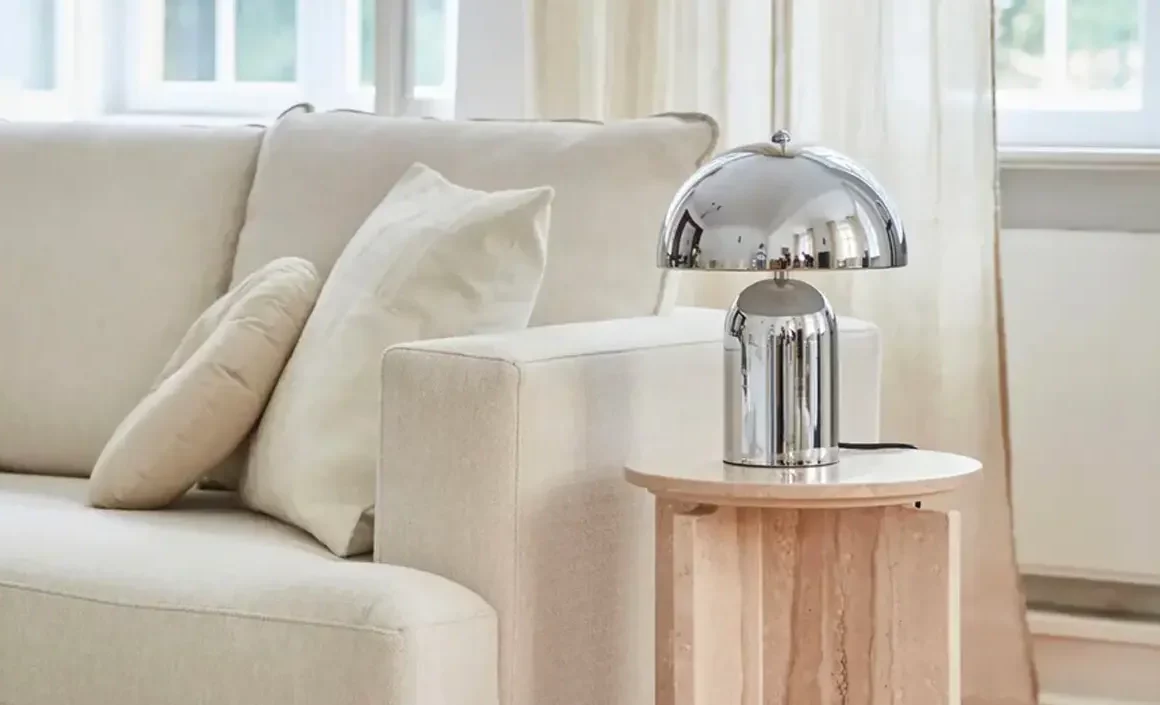 acheter lampe chrome