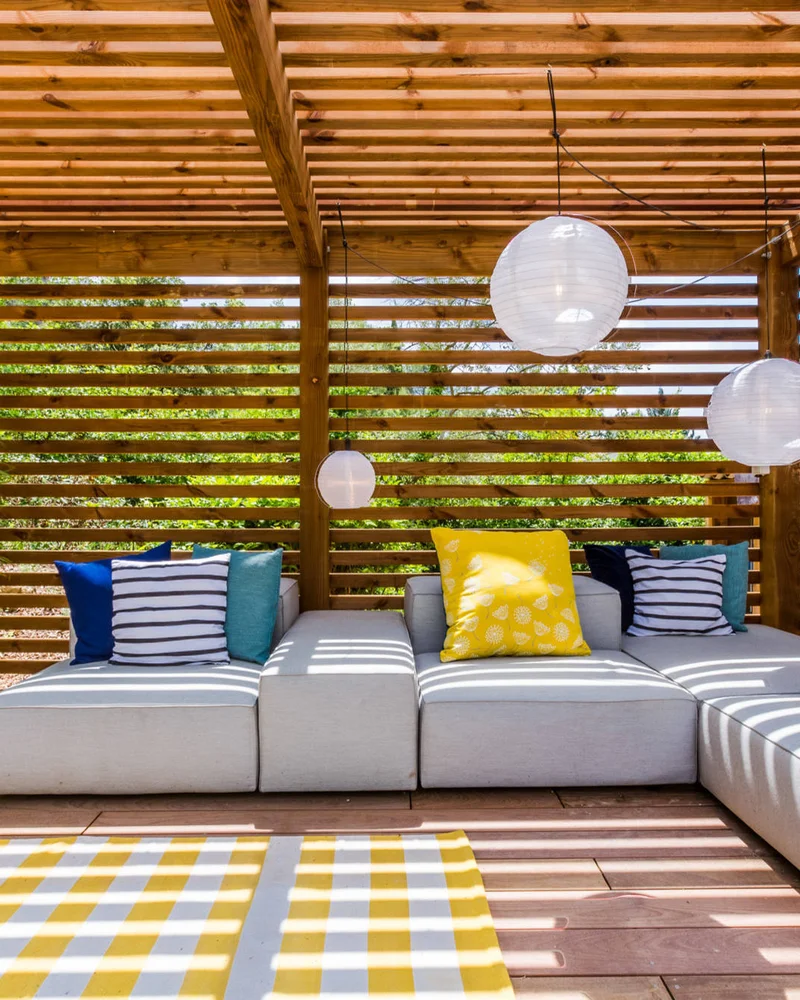deco terrasse bois tasseaux