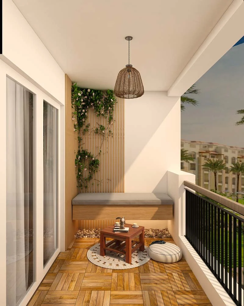 deco balcon zen minimaliste