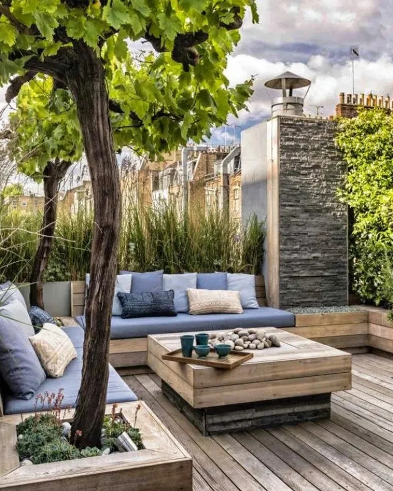 deco terrasse bois moderne