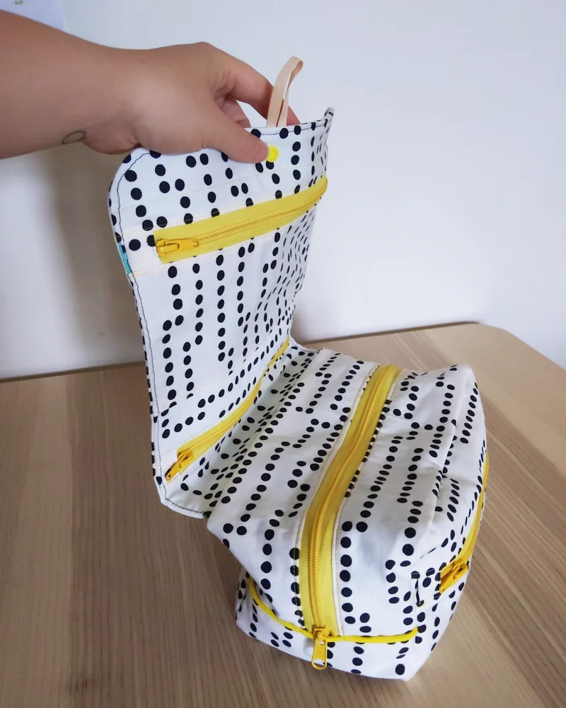 trousse toilette graphique diy