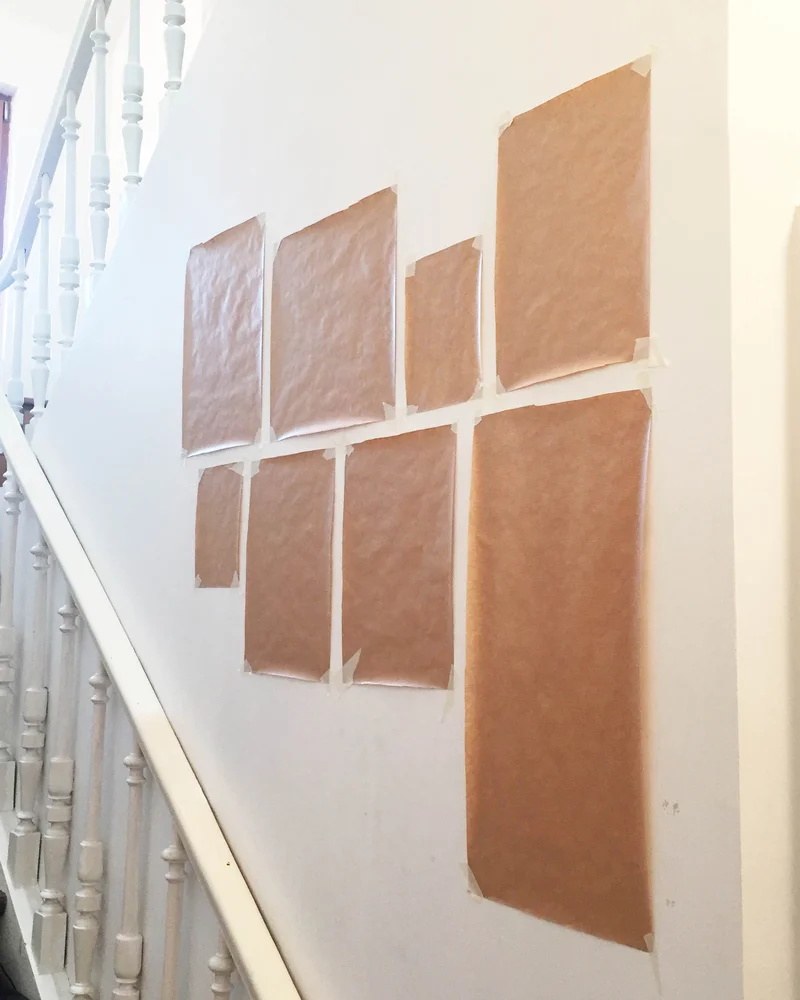 utiliser du papier kraft avant de percer