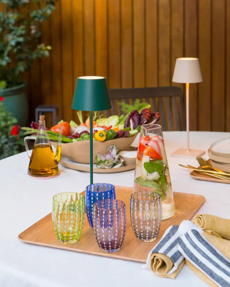 lampe nomade exterieur verte