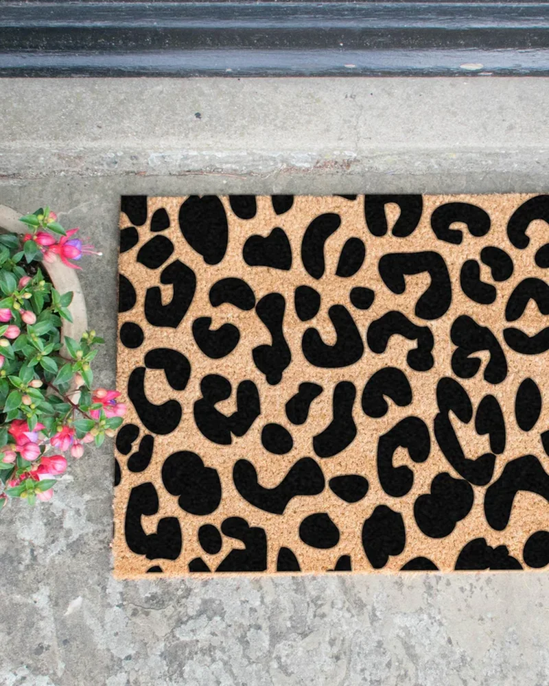 paillasson leopard