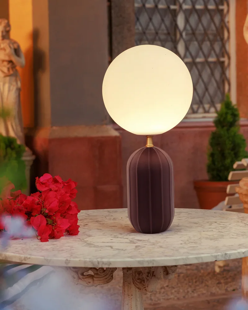 lampe nomade exterieur violet