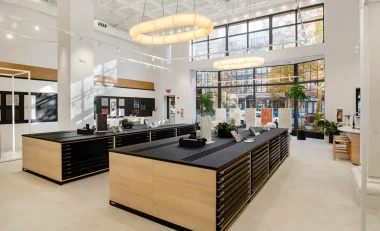 amenagement showroom