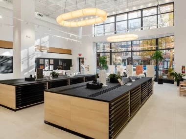 amenagement showroom