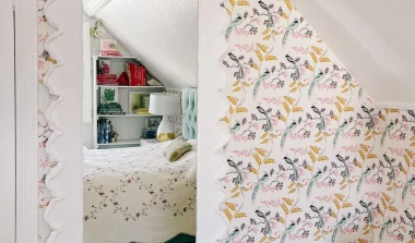 fabriquer miroir papier mache diy