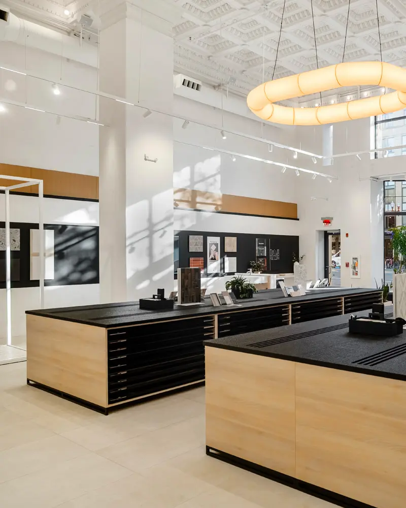 amenagement showroom